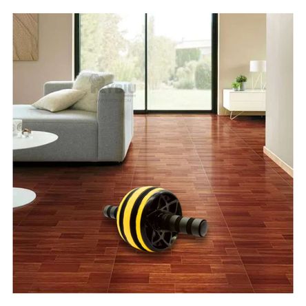 Rueda para Ejercitarse en Tono Amarillo Y+Papel de Regalo Rueda para Ejercitarse en Tono Amarillo Y+Papel de Regalo