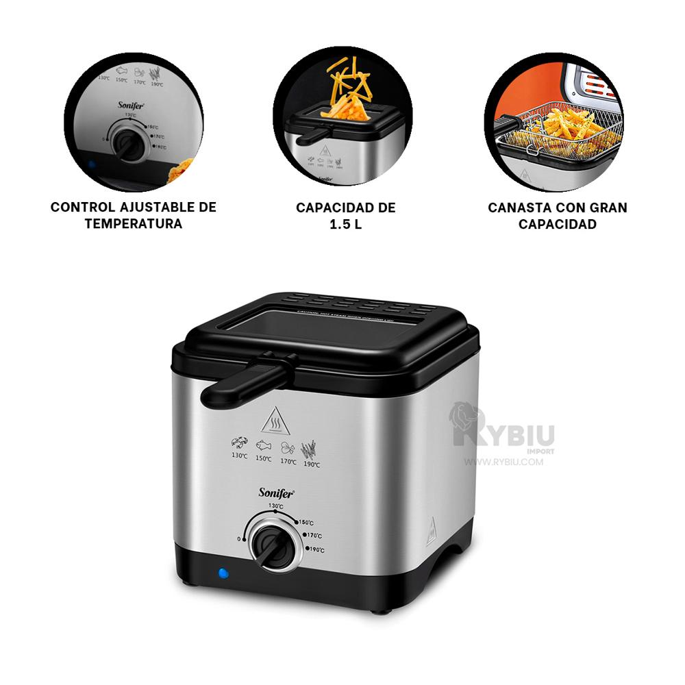 Freidora Multiusos para Alimentos Y+Papel de Regalo