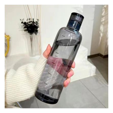 Frasco para Liquidos Util 500ml Negro Y+Banderitas Adhesivas Frasco para Liquidos Util 500ml Negro Y+Banderitas Adhesivas