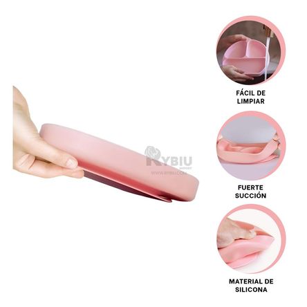 Tazon Util para Bebe Rosado Y+Regalo Ligas para Peinar