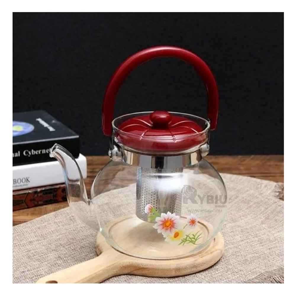 Infusor Preciso de Cocina Guinda 850 ml Y+Banderitas Adhesivas