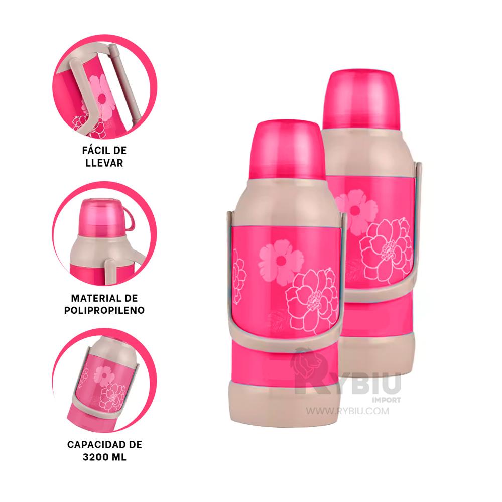 Terma Elegante en Color Rosado Y+Post-it Adhesivos