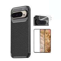 CASE CARBONO AUTOFOCUS PIXEL 9 PRO XL CON VIDRIOS