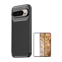 CASE CARBONO AUTOFOCUS PIXEL 9 y 9 PRO CON VIDRIO