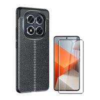 CASE CARBONO AUTOFOCUS REDMI NOTE 14 PRO 5G Y VIDRIO