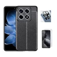 CASE CARBONO AUTOFOCUS XIAOMI MI 14T Y VIDRIOS