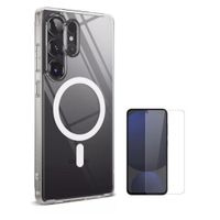 CASE RINGKE FUSION MAGFIT SAMSUNG GALAXY S25 ULTRA Y VIDRIO