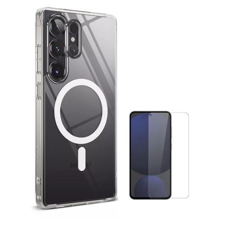 CASE RINGKE FUSION MAGFIT SAMSUNG GALAXY S25 ULTRA Y VIDRIO CASE RINGKE FUSION MAGFIT SAMSUNG GALAXY S25 ULTRA Y VIDRIO