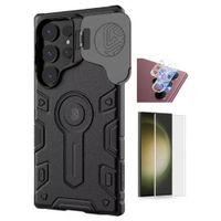 CASE NILLKIN ARMOR SAMSUNG GALAXY S24 ULTRA Y VIDRIOS