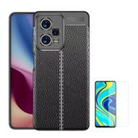 CASE CARBONO XIAOMI REDMI NOTE 12 PRO PLUS 5G Y VIDRIO
