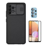 CASE NILLKIN CAMSHIELD SAMSUNG GALAXY A32 4G  Y VIDRIOS