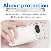 CASE CLEAR BUMPER PIXEL 8 PRO + VIDRIOS