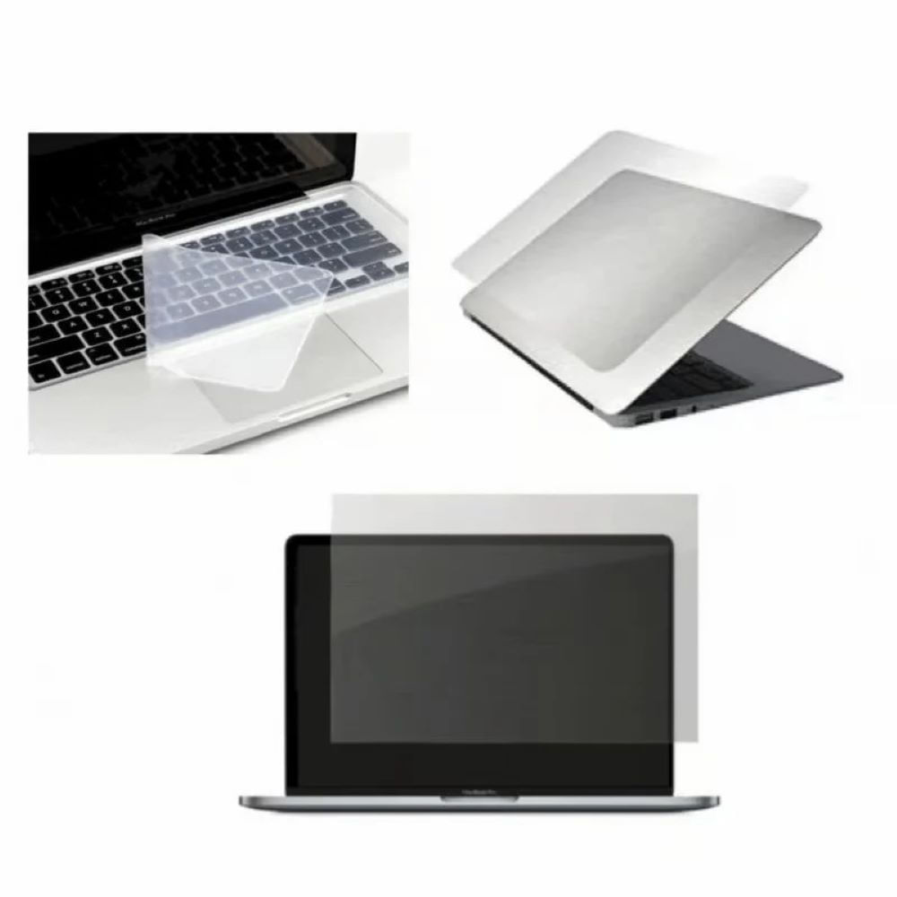 Protector 3 en 1 pantalla, teclado y skin 14""