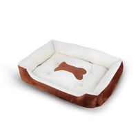 Cama Para Perros Antideslizante Y Lavable Marron - Talla L