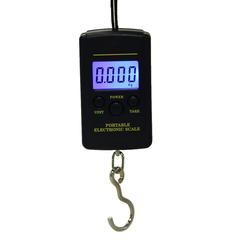 Balanza de Mano Digital LCD 40 kg Bascula Profesional Maletas