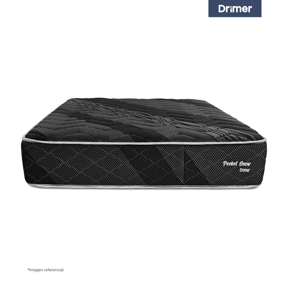 Colchón DRIMER Pocket Snow Black King