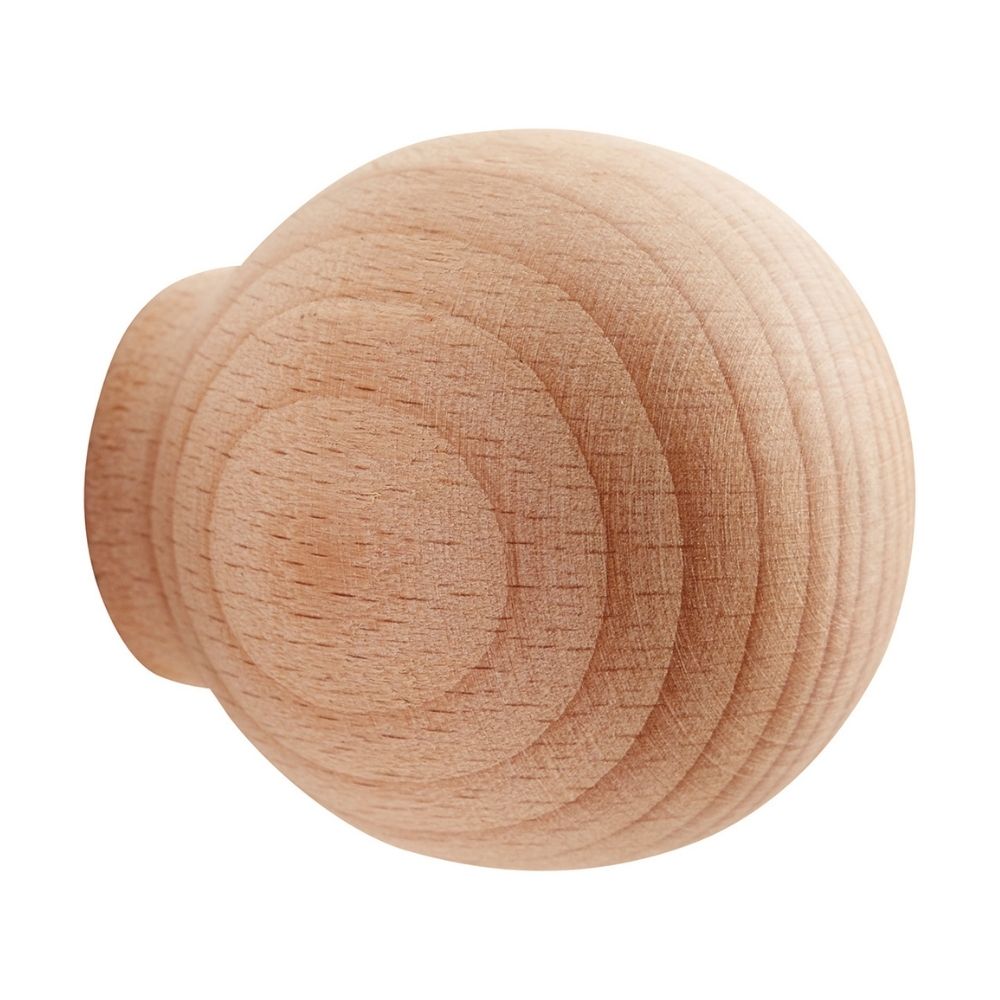 Tirador Botón 30mm de madera 1 unidad