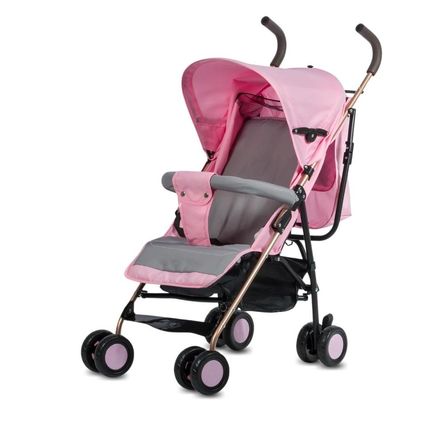 Coche Bastón Ebaby Zulen Rosa