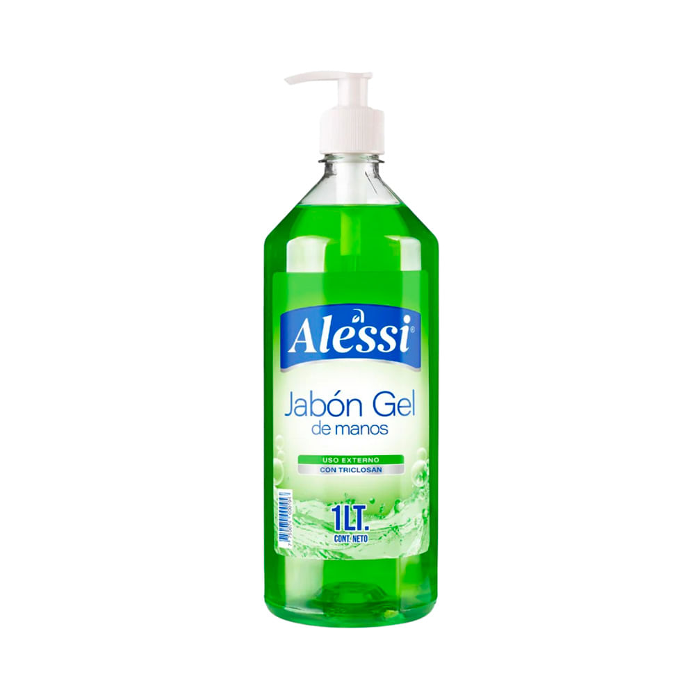 Jabón Gel para Manos con Dispensador de 1 Litro Alessi