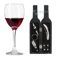 Kit para Descorchar Vino 5 En 1 Forma De Botella