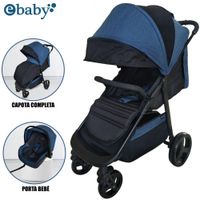 Coche de Paseo «URBAN» con Porta Bebé Blue