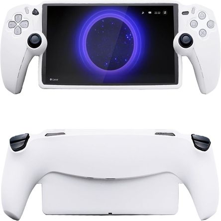 Case Funda Protectora Silicona Color Blanco Playstation PS5 Portal Case Funda Protectora Silicona Color Blanco Playstation PS5 Portal