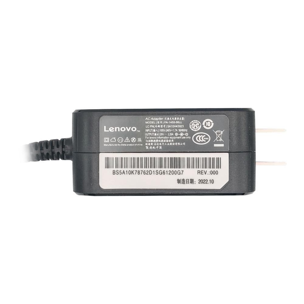 CARGADOR LENOVO 20V 2.25A 45W PUNTA 4.0*1.7MM PARA IDEAPAD 100 YOGA 510-14NEGRO P/N: PA-1450-55LL CARGADOR LENOVO 20V 2.25A 45W PUNTA 4.0*1.7MM PARA IDEAPAD 100 YOGA 510-14NEGRO P/N: PA-1450-55LL