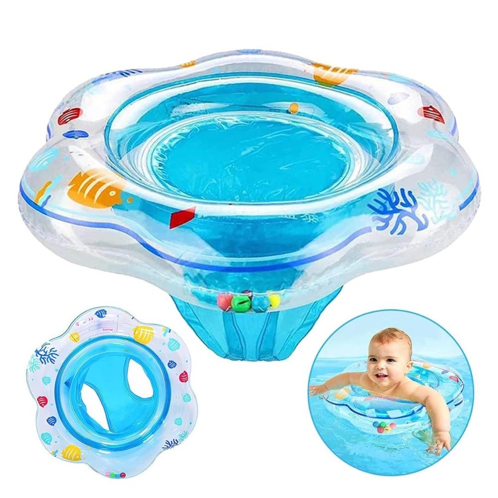 Flotador Inflable Asiento Para Bebé - Celeste