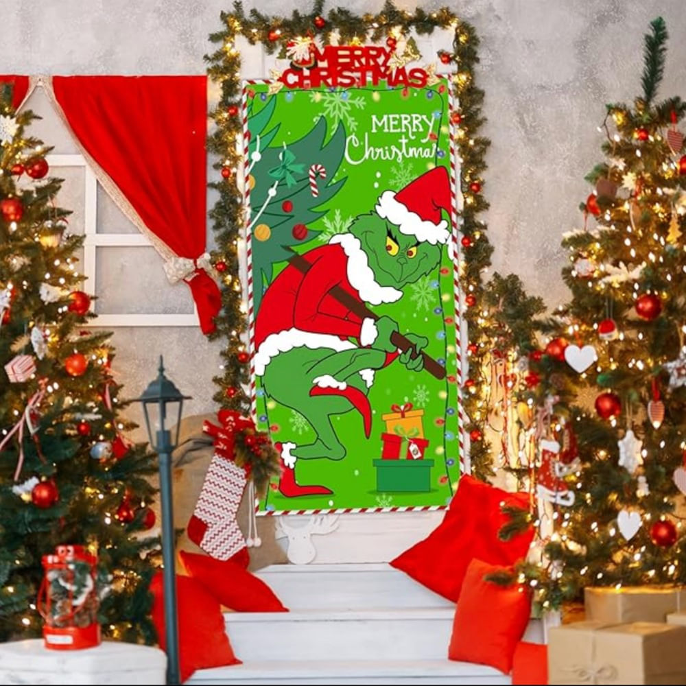 Decoración | cubierta de puerta | grinch Decoración | cubierta de puerta | grinch