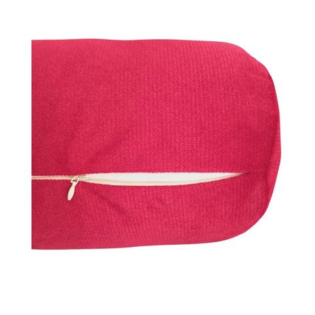 Cojín Cilíndrico Médano Bari Rojo Cojín Cilíndrico Médano Bari Rojo