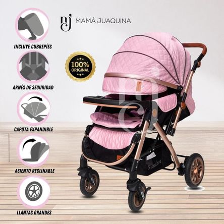 Coche Cuna De Lujo Sunday Dreams Rosado