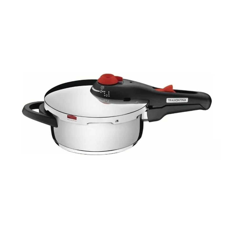 Olla A Presion TRAMONTINA 4,5 lts Ace. Inox. Olla A Presion TRAMONTINA 4,5 lts Ace. Inox.
