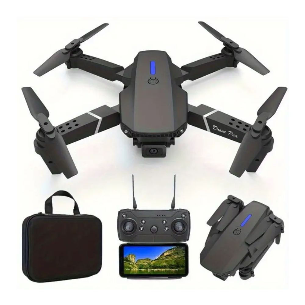 Drone E88 pro con doble cámara (1 bateria)