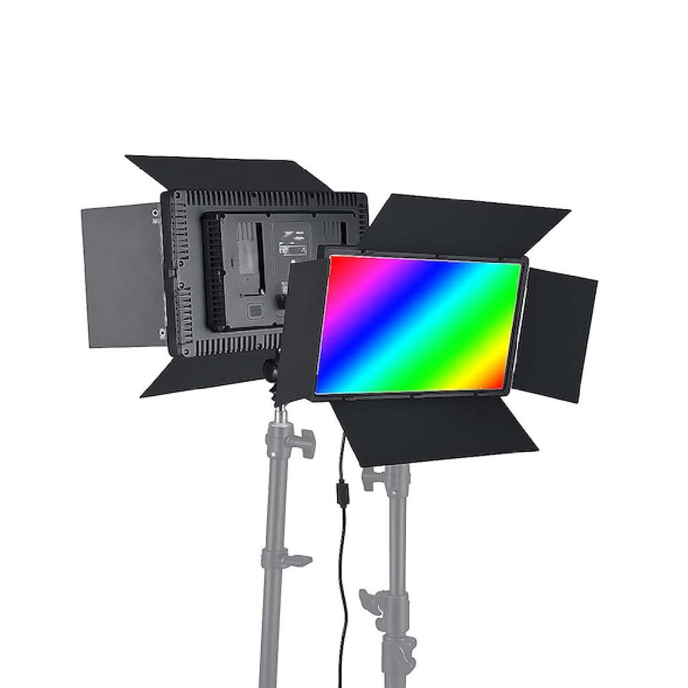 Panel De Luz RGB con Viseras Led U800+RGB Para Fotografia Y Video