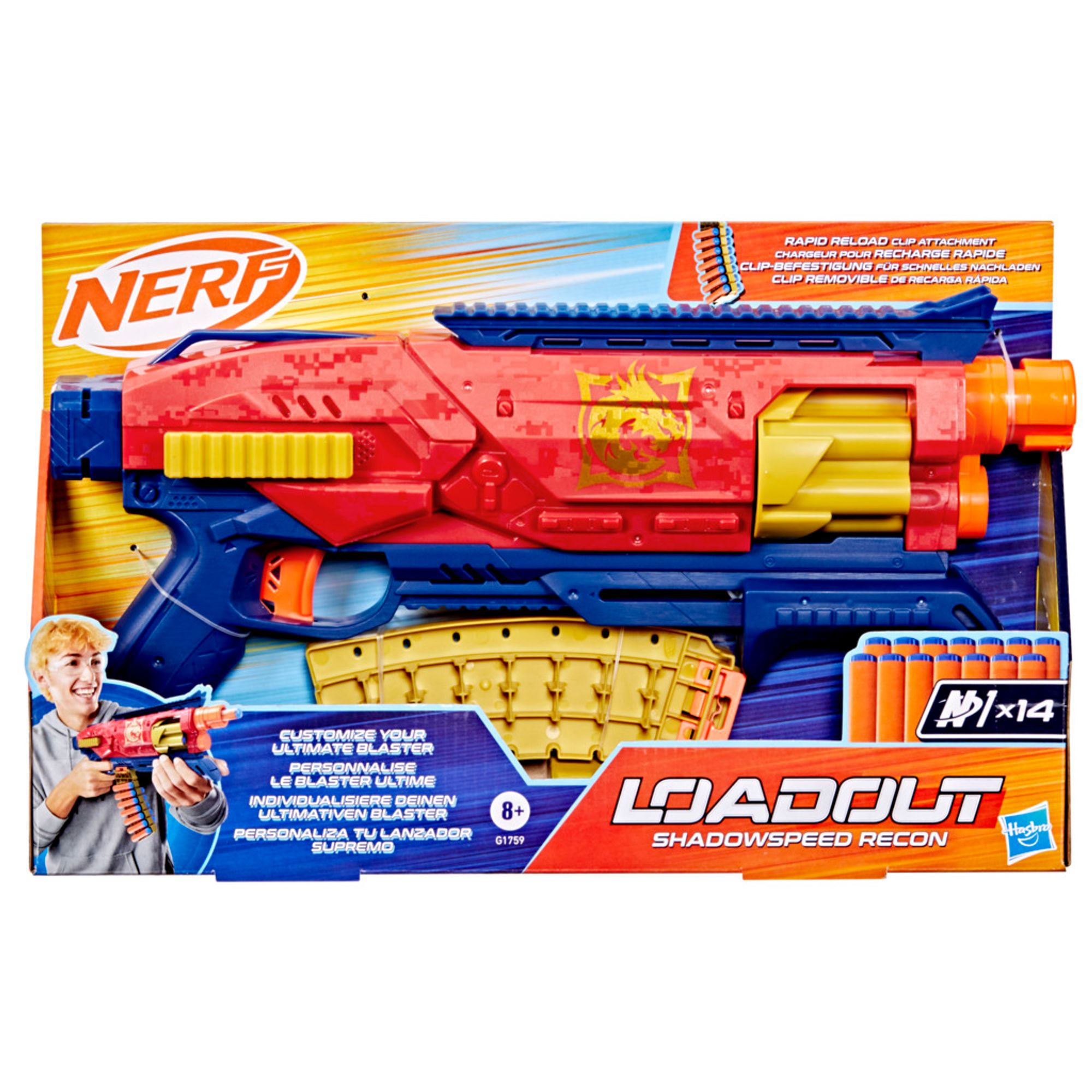 Lanzador N-Series modelo Midfire NERF