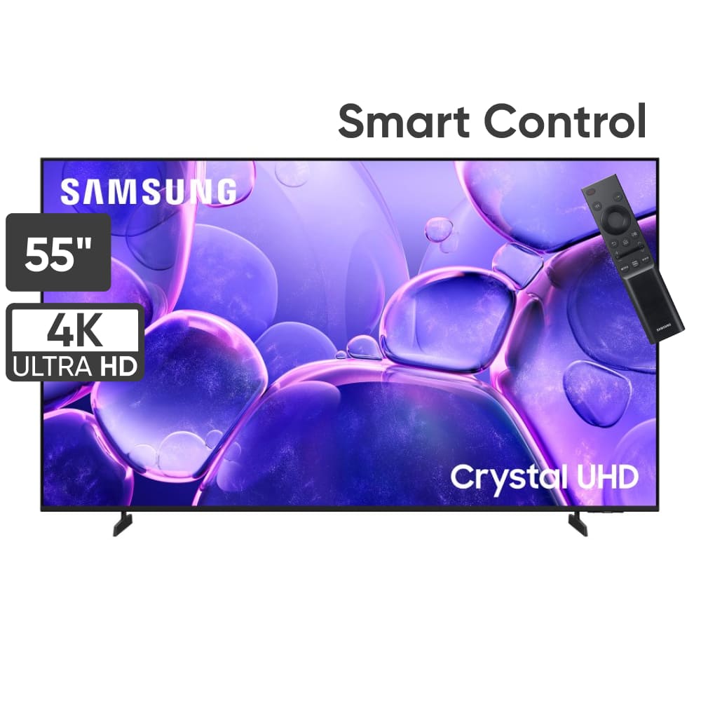 Televisor SAMSUNG CRYSTAL UHD 55"" UHD 4K Smart TV UN55U8000FGXPE