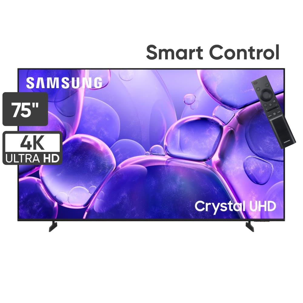 Televisor SAMSUNG CRYSTAL UHD 75"" UHD 4K Smart TV UN75U8000FGXPE