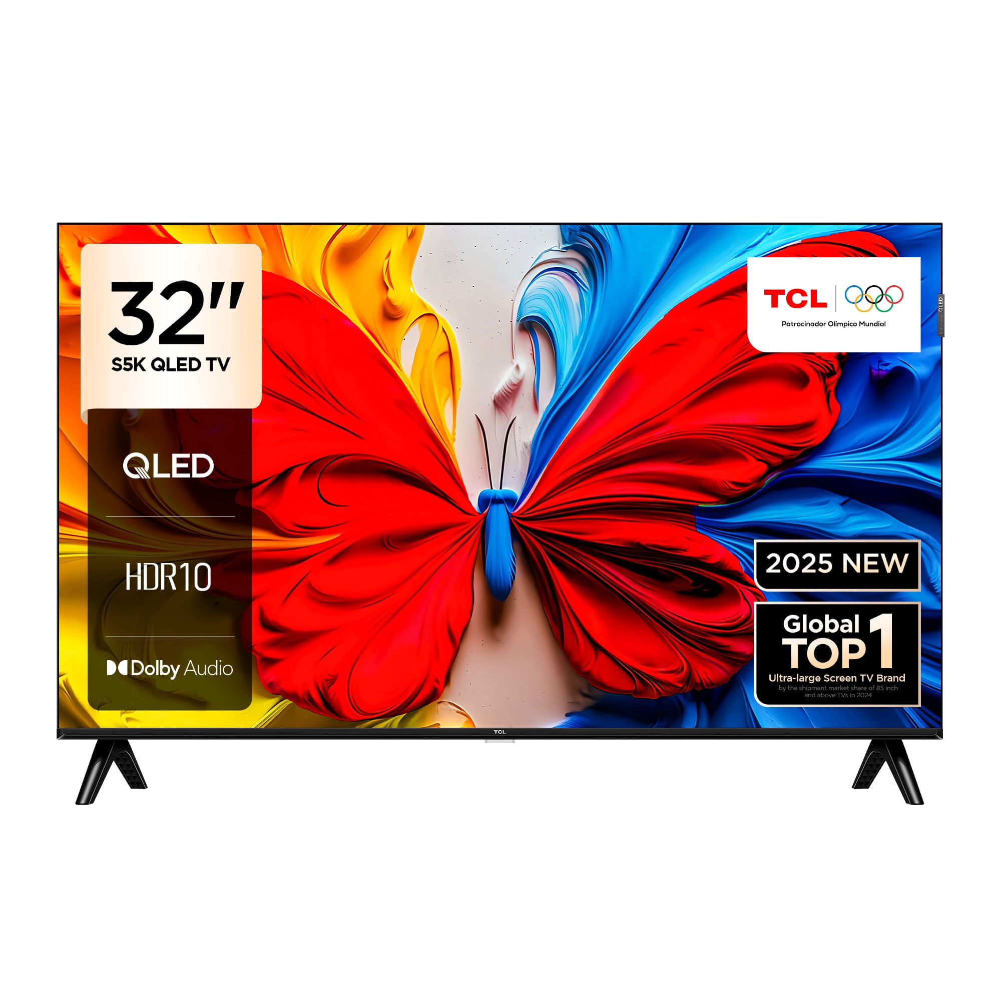 Televisor TCL 32'' QLED Full HD Smart TV 32S5K