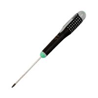 Destornillador Bahco Modelo BE8910 Punta T10 75mm Niquelado Antideslizante