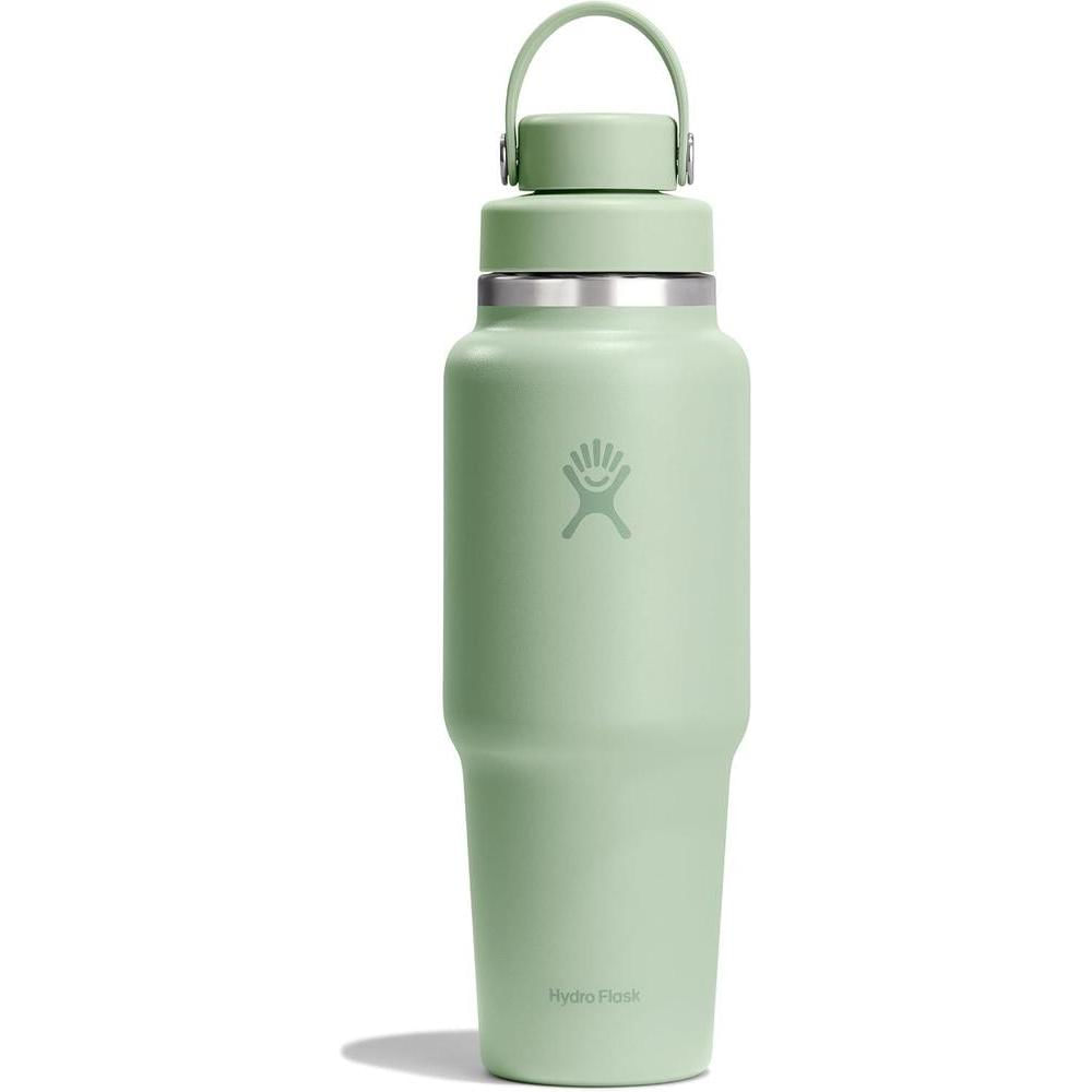 Botella De Agua Deportiva Hydro Flask Gorra De Viaje 946ml Verde Aloe