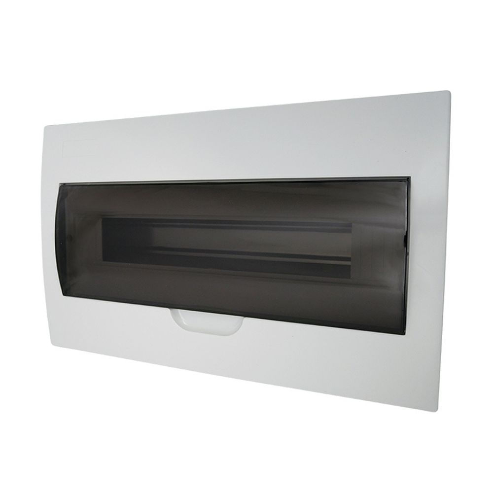 Tablero Empotrable PVC TKL 18 Polos Blanco Modelo: 18 Polos