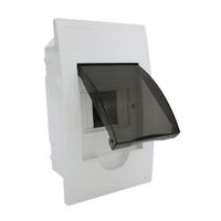 Tablero Empotrable 4 Polos Tkl Blanco Poliestireno IP40 22x13.5x8 cm