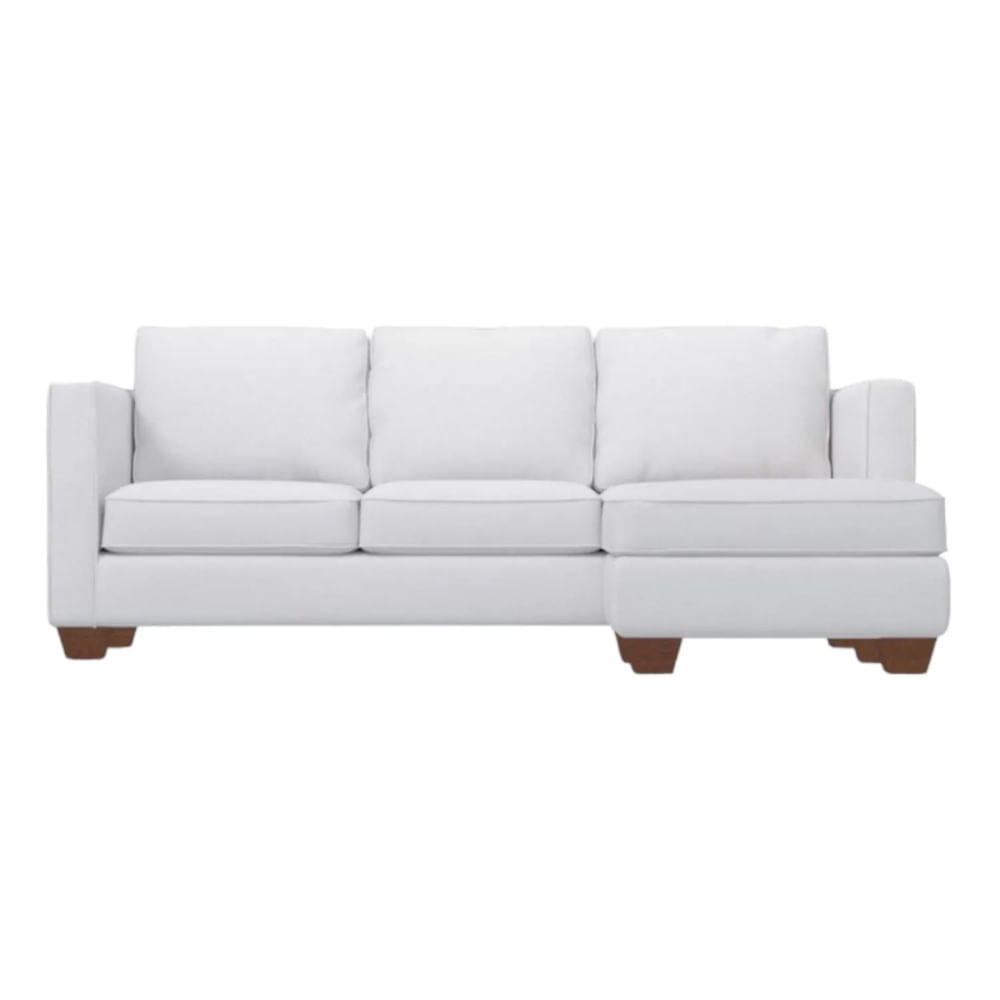 Sofá Seccional Derecho Valencia Blanco