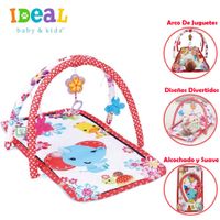 Gimnasio Ideal Para Bebe con Juguetes Elephant Red
