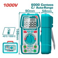 Multimetro Digital Autorango 20000 Conteos Total - TMT5410003