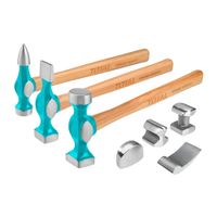 Juego De Martillos Para Planchado 7pzs con Accesorios Total - TBAFO712