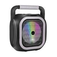 Parlante Bluetooth Portátil Bowmann Para Karaoke Recargable con FM 15W BTS-320K