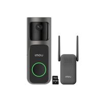 IMOU Doorbell 2S Kit 3Mp 2K Imou Timbre Cámara Batería Detección Merodeo SD 64GB