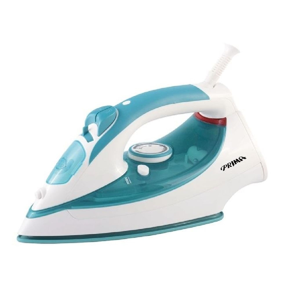 Plancha Prima YPF-6503V a Vapor Suela Recubierta de Cerámica Blanco