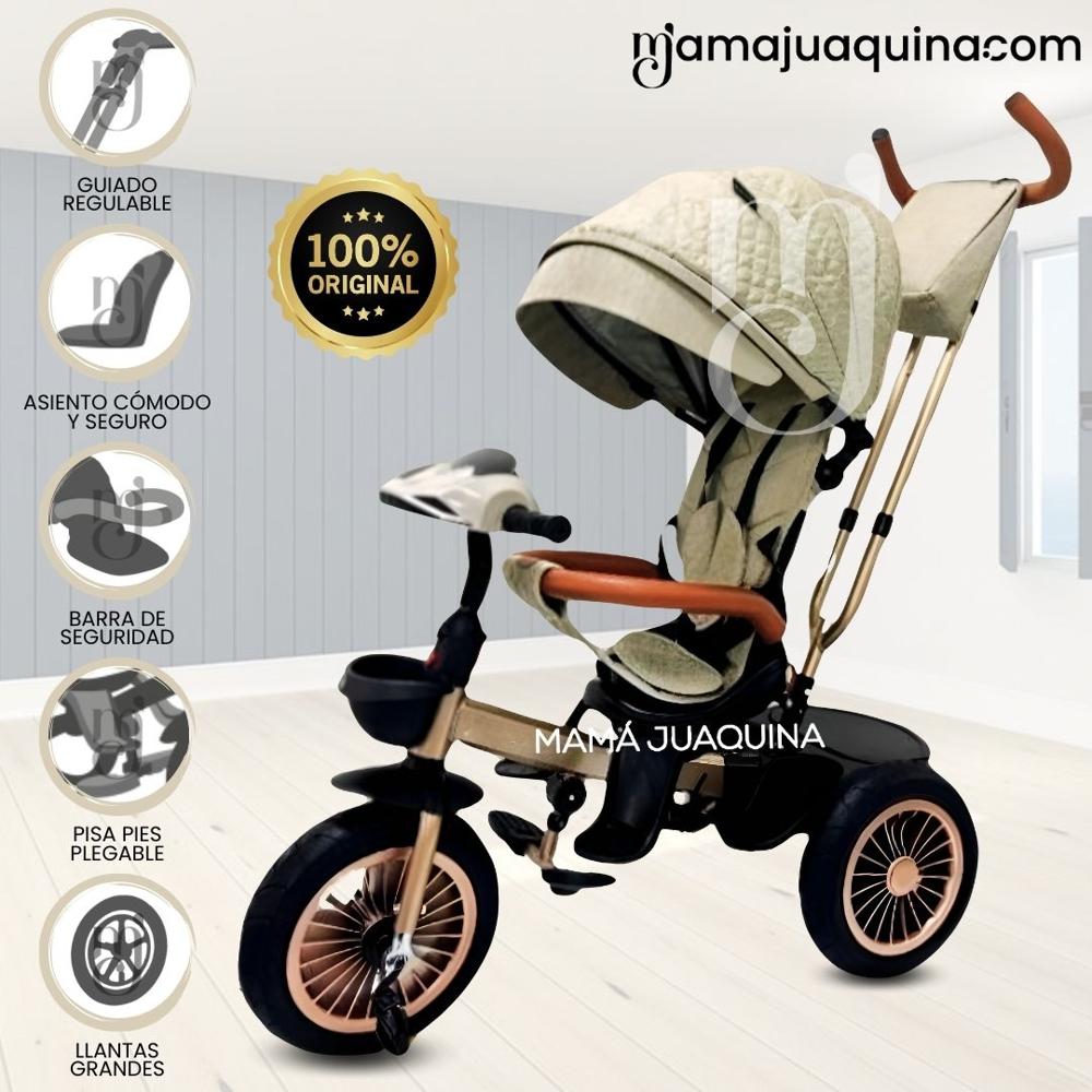 Triciclo Guiador «LUCIAN II» con Bluetooth Pink